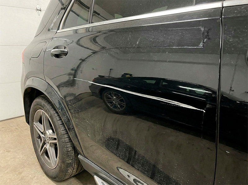 Before — Mercedes GLE — Scratch Removal