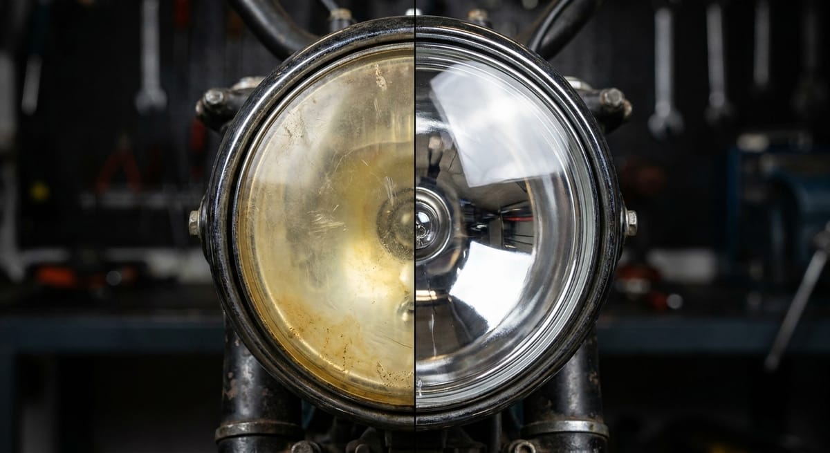 Before / After — Headlight Polishing & Restoration
