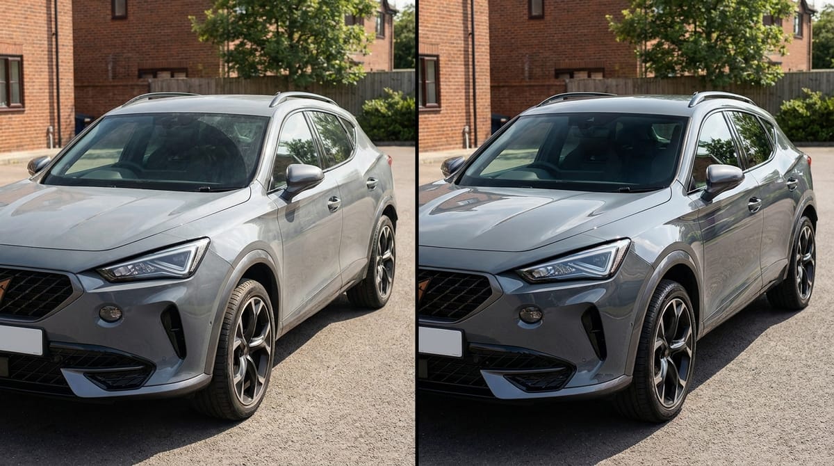 After — Grey SUV Coupé — Paint Correction