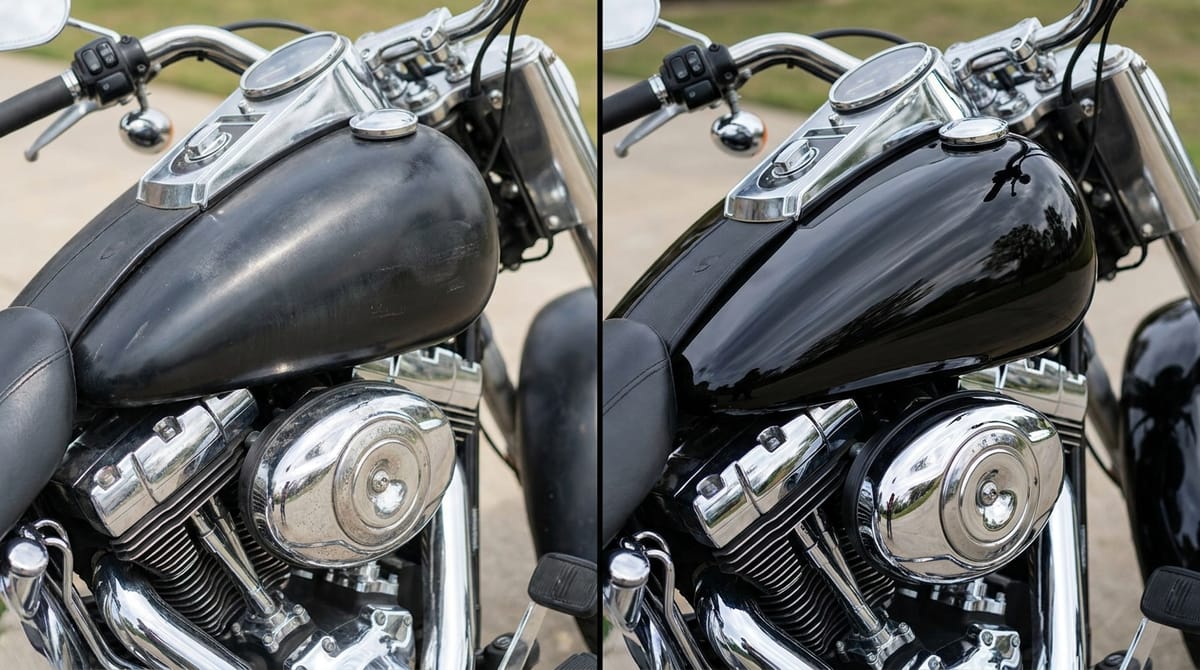 After — Cruiser Tank — Gloss Restoration